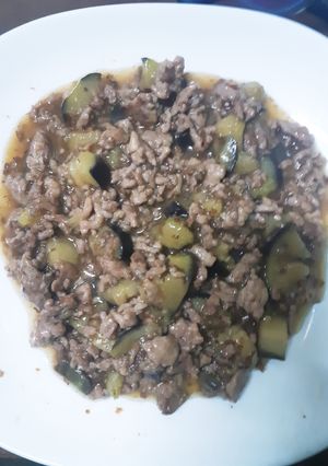 辛くない！麻婆茄子風餡掛け-レシピのメイン写真