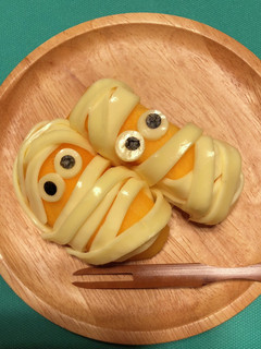 柿のミイラ(ハロウィン)-レシピのメイン写真
