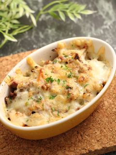 お弁当!そぼろチーズハンバーグ-レシピのメイン写真