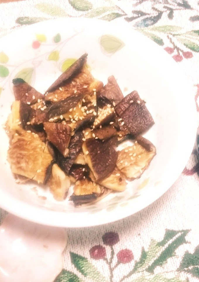 焼きシイタケの減塩醤油和え-レシピのメイン写真