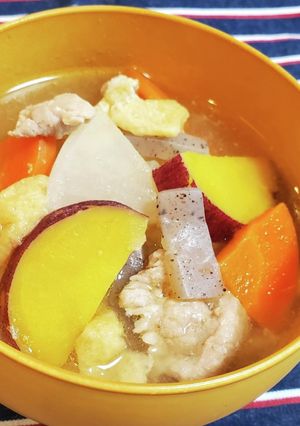 具だくさん豚汁!-レシピのメイン写真