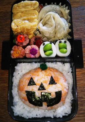 ハロウィン弁当-レシピのメイン写真