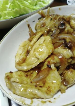 片栗粉でもちっと生姜焼き-レシピのメイン写真