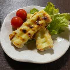 รูปของ 簡単☆ぼたんちくわのマヨチー焼き
