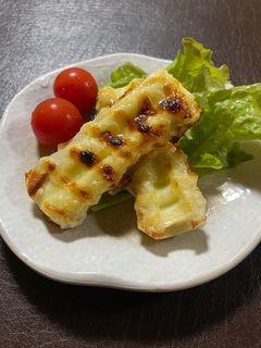 簡単☆ぼたんちくわのマヨチー焼き-レシピのメイン写真
