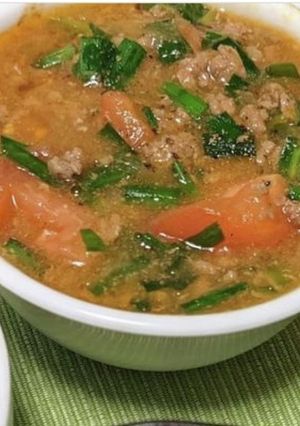 トマトニラ麻婆♪（肉味噌大量生産）-レシピのメイン写真