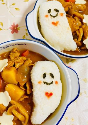 ハロウィンカレー★-レシピのメイン写真