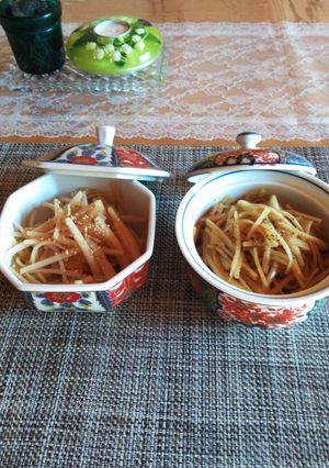 大根の皮きんぴら-レシピのメイン写真