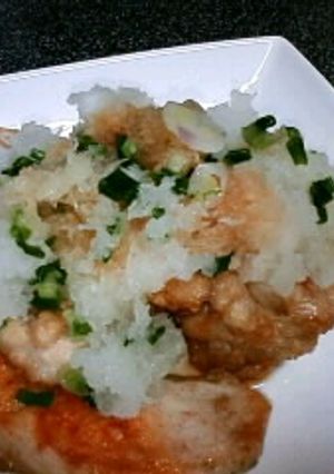 カリカリとりむね肉のおろしポン酢かけ-レシピのメイン写真