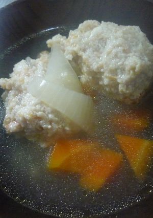 鶏団子のスープ-レシピのメイン写真