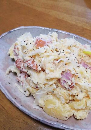 お鍋1つで出来る！ジャーマンポテトサラダ-レシピのメイン写真