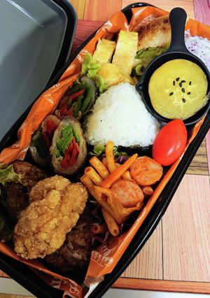 小学校遠足弁当(2022年10月)-レシピのメイン写真