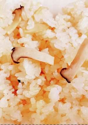 松茸ご飯擬き-レシピのメイン写真