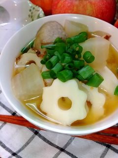残ったおでんリメイク!具沢山なお味噌汁-レシピのメイン写真