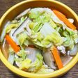 ごま油香る白菜の煮浸し