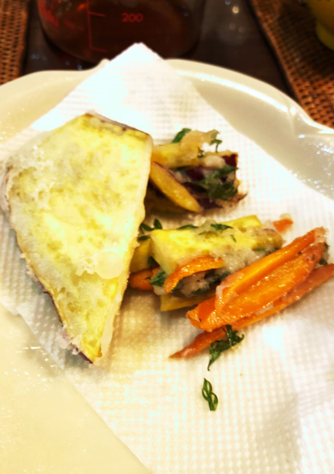 米粉でさつまいもとにんじんのかき揚げ-レシピのメイン写真