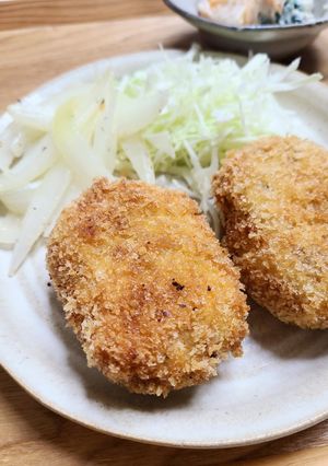 ひき肉いりの洋風コロッケ-レシピのメイン写真