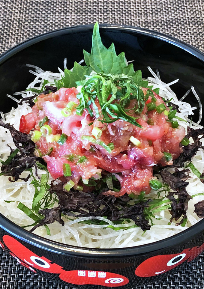 ねぎとろ丼-レシピのメイン写真