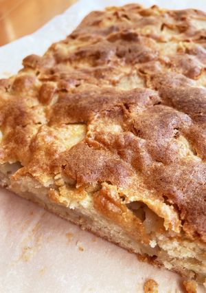 混ぜるだけ！りんごケーキ！-レシピのメイン写真