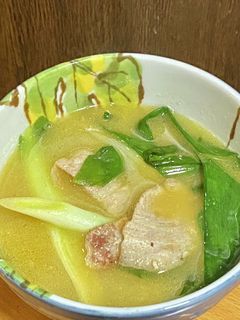 九条ネギの豚汁・カレー風味-レシピのメイン写真