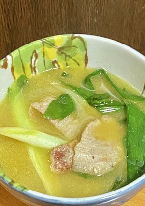 九条ネギの豚汁・カレー風味-レシピのメイン写真