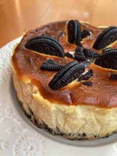 オレオでバスクチーズケーキ!-レシピのメイン写真