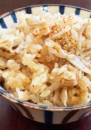 簡単ヘルシー！ごぼう炊き込みご飯-レシピのメイン写真