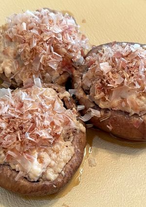 簡単すぎる！おかか香るしいたけの肉詰め-レシピのメイン写真