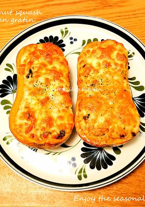 米粉で作る⭐ピーナッツカボチャのグラタン-レシピのメイン写真