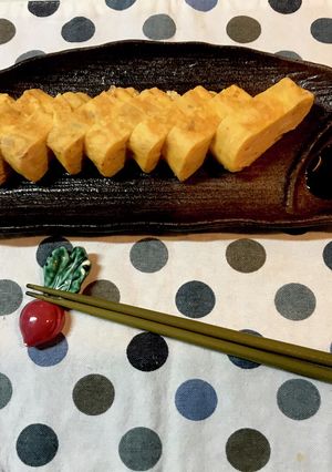 鰹節入り厚焼き玉子-レシピのメイン写真