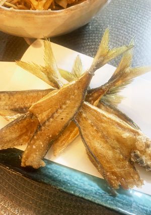 カリカリ鯵の骨せんべい-レシピのメイン写真