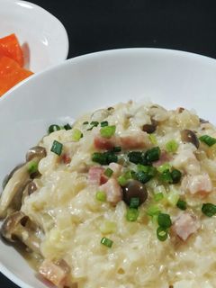 簡単!豆乳みそチーズリゾット-レシピのメイン写真