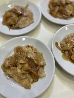 玉ねぎ入りしょうが焼き-レシピのメイン写真
