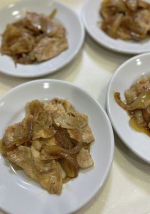 玉ねぎ入りしょうが焼き-レシピのメイン写真