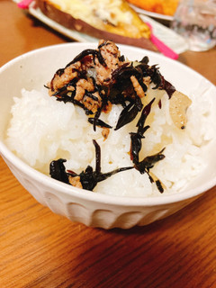 ご飯に♪ひじきと豚ひき肉の炒め物-レシピのメイン写真