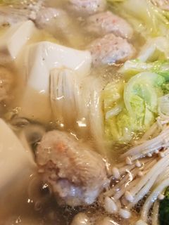 手羽先で水炊きー。-レシピのメイン写真