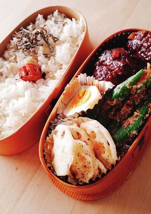 毎日のお弁当★ミニハンバーグ-レシピのメイン写真