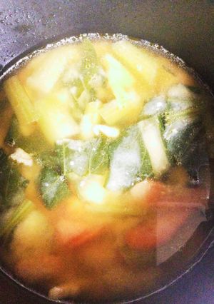 残り野菜で簡単味噌汁-レシピのメイン写真