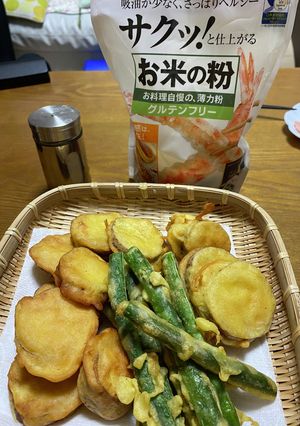 甘ーいさつまいもの天ぷら 米粉編-レシピのメイン写真
