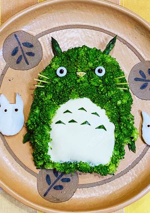 トトロdeポテサラ☆皆大好きジブリ飯♡-レシピのメイン写真