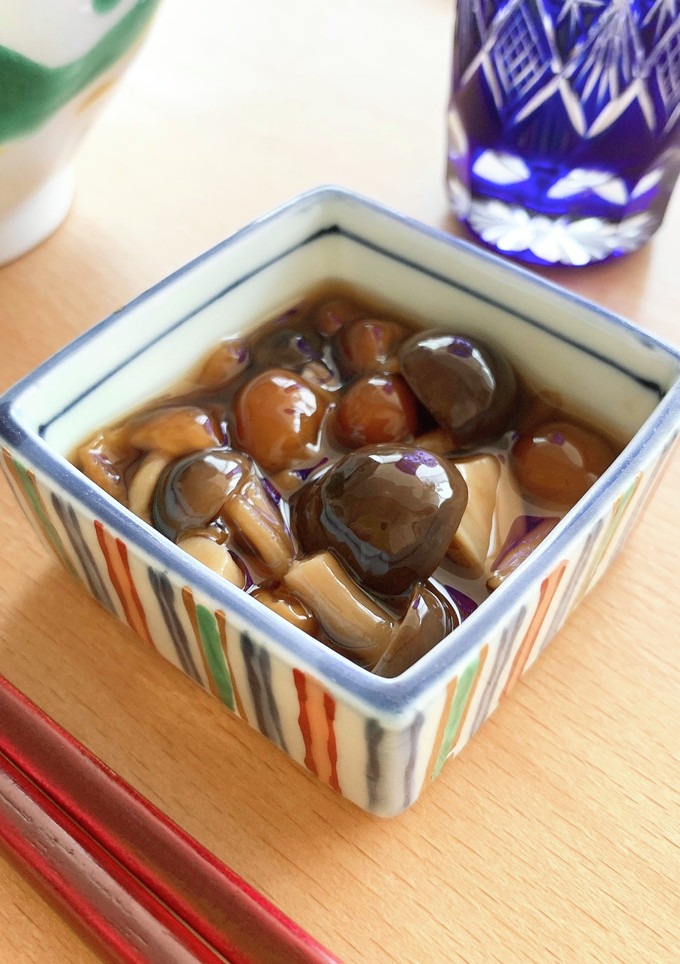 なめことしめじのぱぱっと煮-レシピのメイン写真