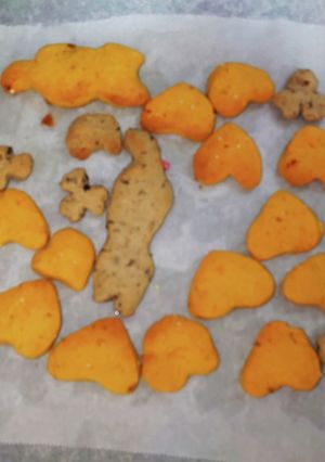 ハロウィンクッキー、かぼちゃ＆マロン-レシピのメイン写真