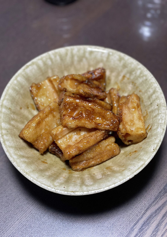 甘辛揚げ蓮根♪-レシピのメイン写真