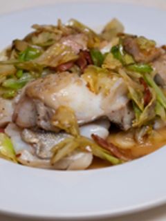 たらとキャベツの蒸し焼き-レシピのメイン写真