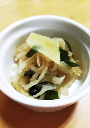 切り干し大根のワカメ生姜煮-レシピのメイン写真