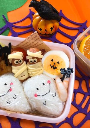 ぶきっちょさんでも♡ハロウィン弁当-レシピのメイン写真