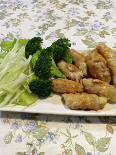 青パパイヤの肉巻き-レシピのメイン写真