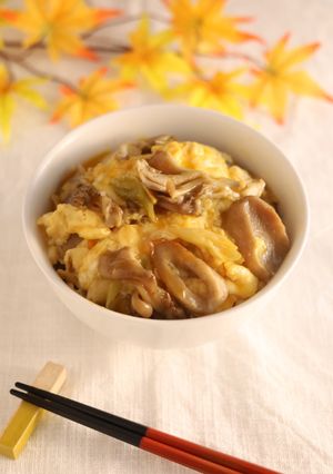 10分!コスパ最強♪舞茸とちくわの卵とじ-レシピのメイン写真