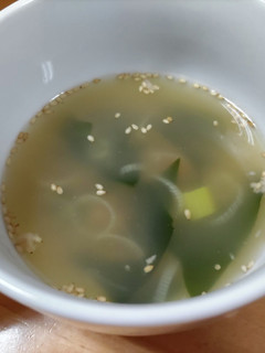 納豆のネギワカメ中華スープ-レシピのメイン写真