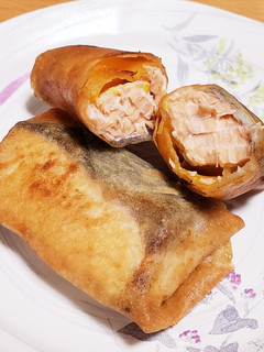 鮭とチーズの春巻き揚げ-レシピのメイン写真